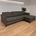 Crate & Barrel Barrett Ii 2-piece Sectional Sofa With Chaise Lounge