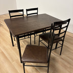 Dorel Home Dining Set 4 Seater