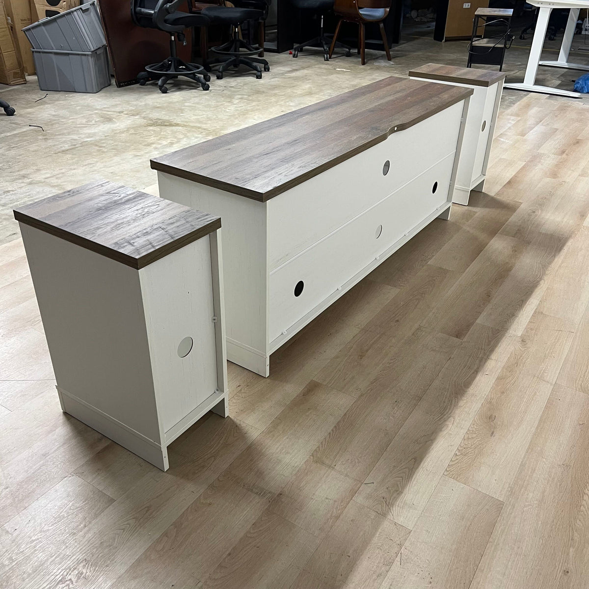 Allstand Farmhouse Tv Console