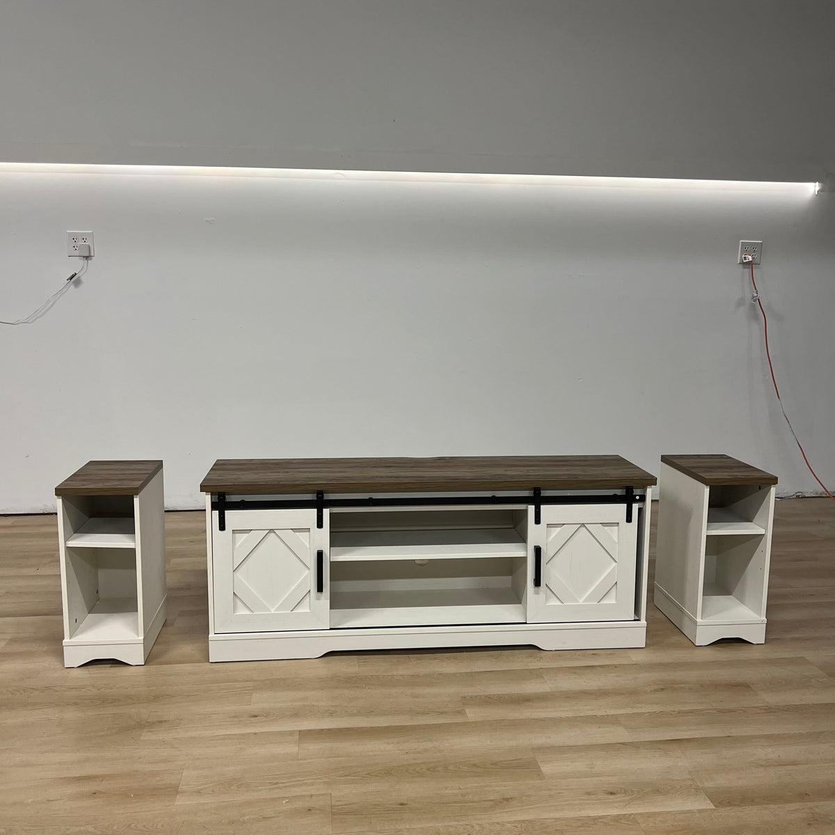 Allstand Farmhouse Tv Console