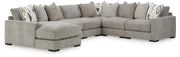 Aslan Court Sectional with Chaise -  Ashley Furniture Sectional