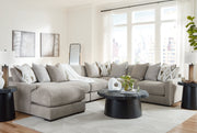 Aslan Court Sectional with Chaise -  Ashley Furniture Sectional