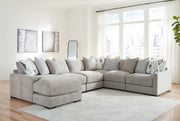 Aslan Court Sectional with Chaise -  Ashley Furniture Sectional