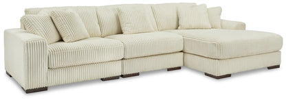 Lindyn 3-Piece Modular Sofa with RAF Chaise