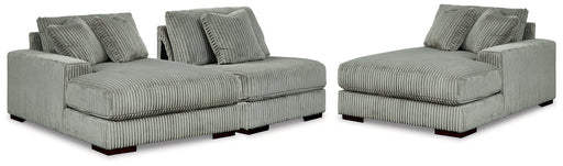 Lindyn Sectional with Double Chaise Ashley Furniture Sectional Fog Fresh Start Furniture