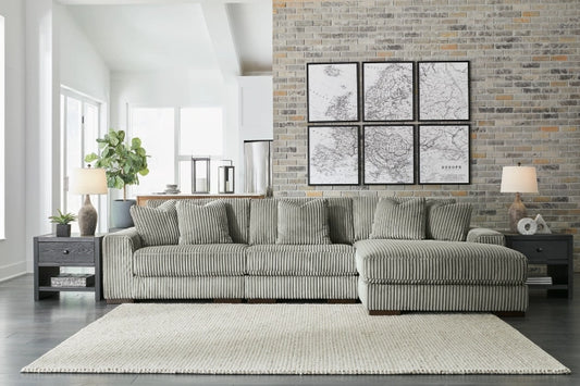 Lindyn 3-Piece Modular Sofa with RAF Chaise