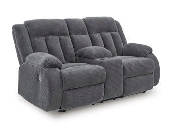 Observation Power Reclining Loveseat with Console Ashley Furniture Loveseat  Fresh Start Furniture