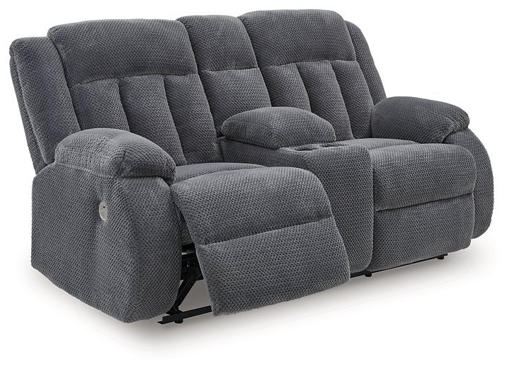 Observation Power Reclining Loveseat with Console Ashley Furniture Loveseat  Fresh Start Furniture