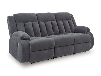 Observation Power Reclining Sofa with Drop Down Table Ashley Furniture Sofa  Fresh Start Furniture