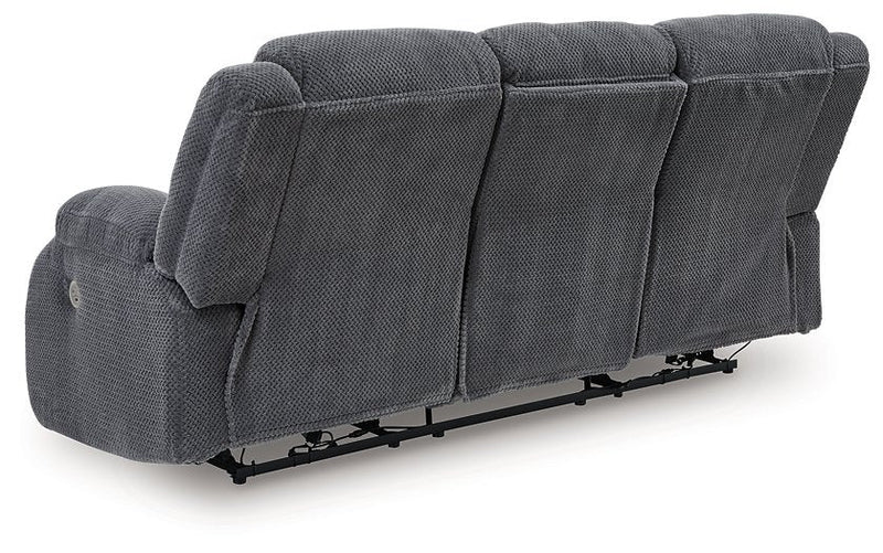 Observation Power Reclining Sofa with Drop Down Table Ashley Furniture Sofa  Fresh Start Furniture