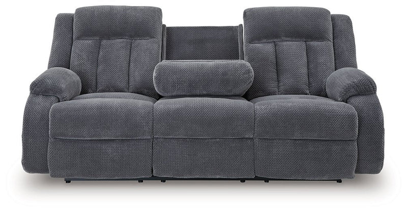 Observation Power Reclining Sofa with Drop Down Table Ashley Furniture Sofa  Fresh Start Furniture