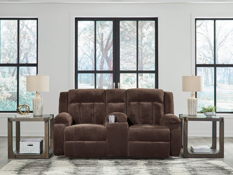 Observation Power Reclining Loveseat with Console Ashley Furniture Loveseat  Fresh Start Furniture