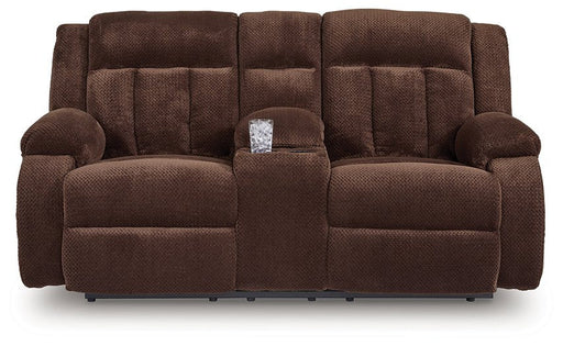 Observation Power Reclining Loveseat with Console Ashley Furniture Loveseat Chocolate Fresh Start Furniture