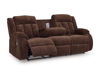 Observation Power Reclining Sofa with Drop Down Table Ashley Furniture Sofa  Fresh Start Furniture