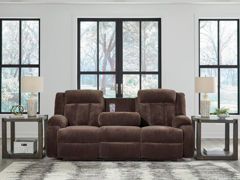 Observation Power Reclining Sofa with Drop Down Table Ashley Furniture Sofa  Fresh Start Furniture
