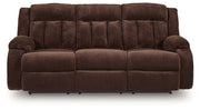 Observation Power Reclining Sofa with Drop Down Table Ashley Furniture Sofa Chocolate Fresh Start Furniture