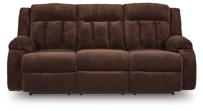 Observation Power Reclining Sofa with Drop Down Table Ashley Furniture Sofa Chocolate Fresh Start Furniture
