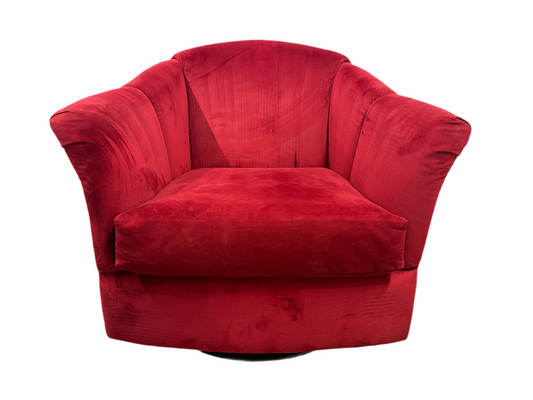 Velvet Swivel Chair