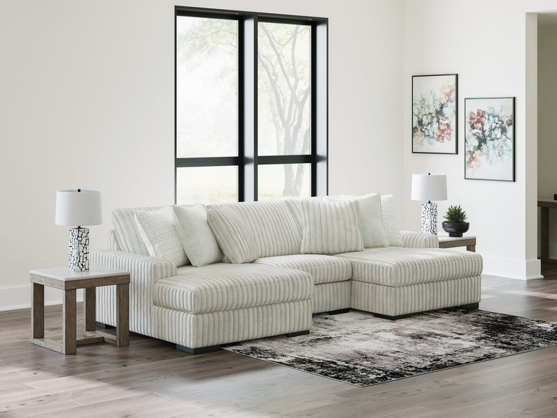 Stupendous Sectional with Double Chaise Ashley Furniture Sectional  Fresh Start Furniture