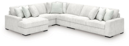 Stupendous Sectional with Chaise Ashley Furniture Sectional 5-Piece / Left-Arm Facing Fresh Start Furniture