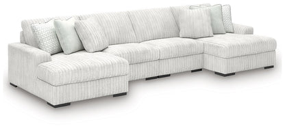Stupendous Sectional with Double Chaise Ashley Furniture Sectional  Fresh Start Furniture