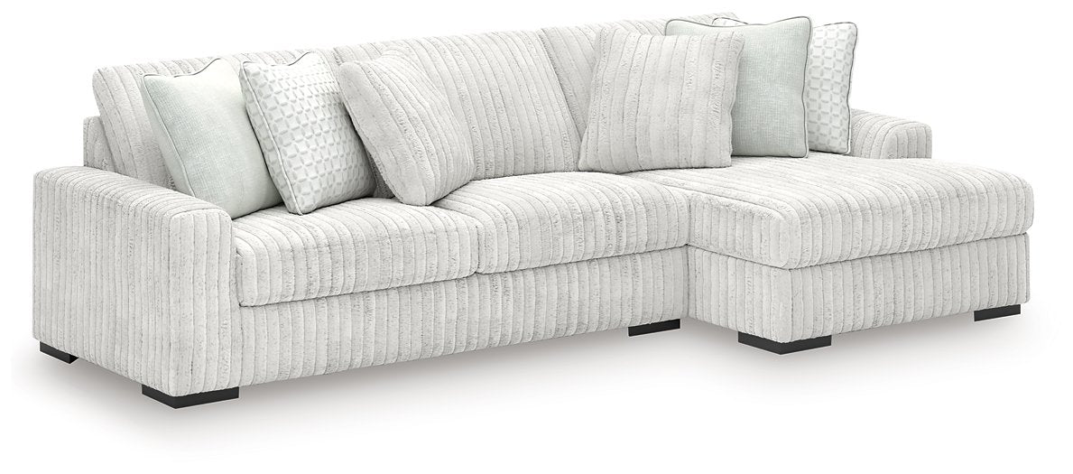 Stupendous Sectional with Chaise Ashley Furniture Sectional 2-Piece / Right-Arm Facing Fresh Start Furniture