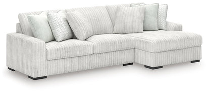 Stupendous Sectional with Chaise Ashley Furniture Sectional 2-Piece / Right-Arm Facing Fresh Start Furniture
