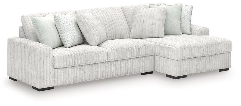 Stupendous Sectional with Chaise Ashley Furniture Sectional 2-Piece / Right-Arm Facing Fresh Start Furniture