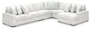 Stupendous Sectional with Chaise Ashley Furniture Sectional 5-Piece / Right-Arm Facing Fresh Start Furniture
