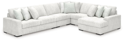 Stupendous Sectional with Chaise Ashley Furniture Sectional 5-Piece / Right-Arm Facing Fresh Start Furniture