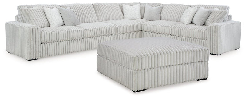 Stupendous Living Room Set Ashley Furniture Living Room Set 5-Piece: 4-Piece Sectional w/ Ottoman Fresh Start Furniture