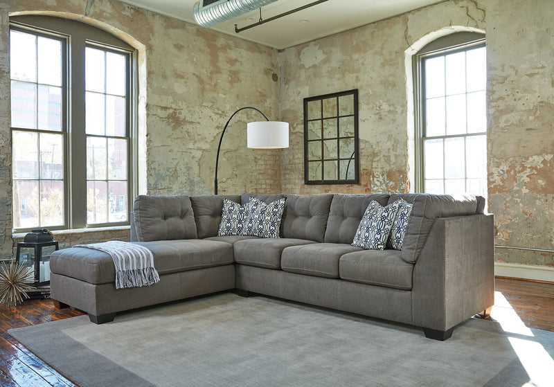 Pitkin 2-Piece Sectional with Chaise Ashley Furniture Sectional  Fresh Start Furniture