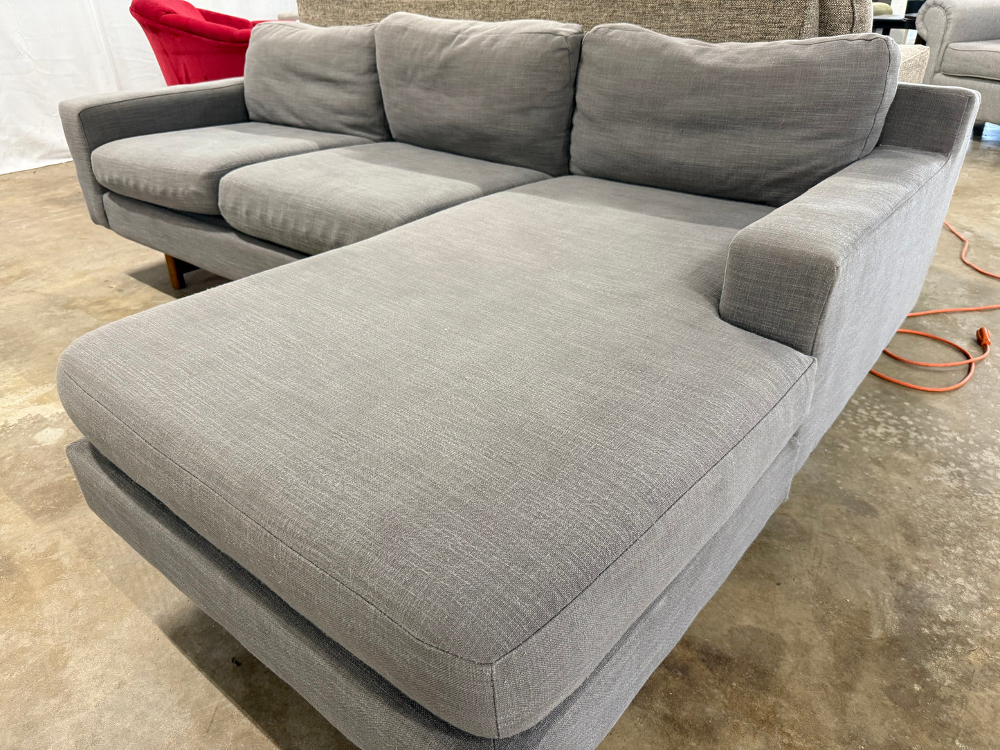 West Elm Eddy Reversible Sectional