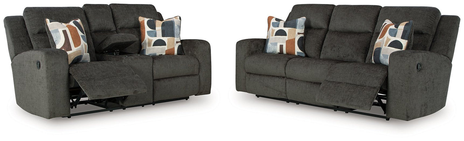 Kanlow Living Room Set Ashley Furniture Living Room Set 2-Piece: Sofa/Loveseat / Dusk Fresh Start Furniture