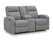 Gauntlet Reclining Loveseat with Console Ashley Furniture Loveseat  Fresh Start Furniture