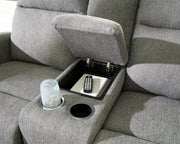 Gauntlet Reclining Loveseat with Console Ashley Furniture Loveseat  Fresh Start Furniture