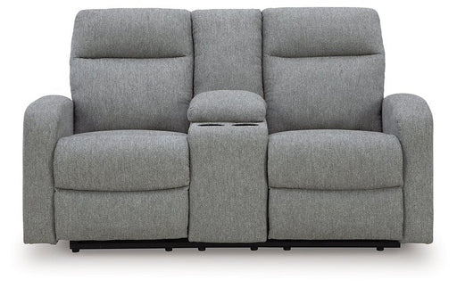 Gauntlet Reclining Loveseat with Console Ashley Furniture Loveseat Default Title Fresh Start Furniture