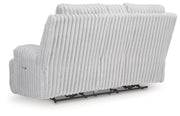Rhines Falls Power Reclining Loveseat with Console Ashley Furniture Loveseat  Fresh Start Furniture