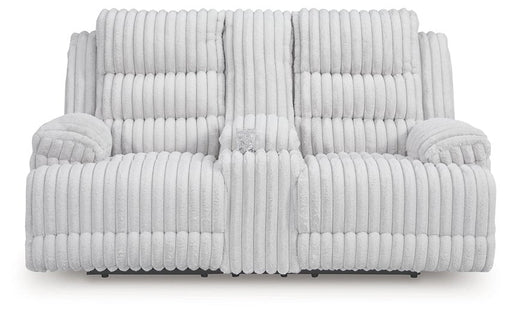 Rhines Falls Power Reclining Loveseat with Console Ashley Furniture Loveseat Default Title Fresh Start Furniture