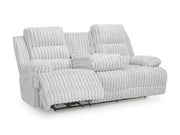 Rhines Falls Power Reclining Sofa with Drop Down Table Ashley Furniture Sofa  Fresh Start Furniture