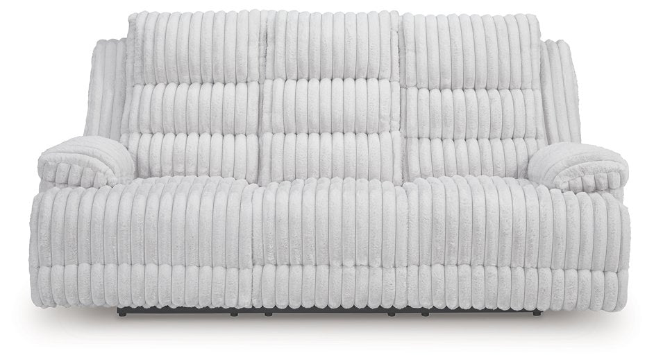 Rhines Falls Power Reclining Sofa with Drop Down Table Ashley Furniture Sofa Default Title Fresh Start Furniture