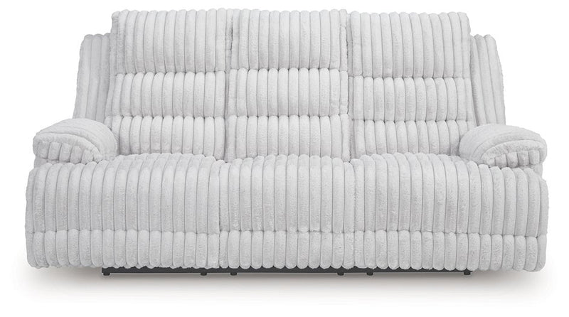 Rhines Falls Power Reclining Sofa with Drop Down Table Ashley Furniture Sofa Default Title Fresh Start Furniture