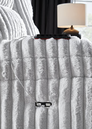 Rhines Falls Power Reclining Sofa with Drop Down Table Ashley Furniture Sofa  Fresh Start Furniture