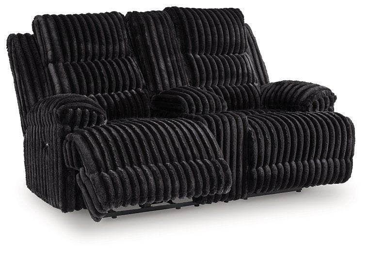 Rhine Falls Reclining Loveseat with Console Ashley Furniture Loveseat  Fresh Start Furniture