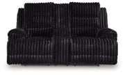 Rhine Falls Reclining Loveseat with Console Ashley Furniture Loveseat Default Title Fresh Start Furniture