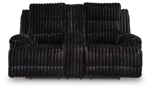 Rhine Falls Reclining Loveseat with Console Ashley Furniture Loveseat Default Title Fresh Start Furniture