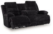 Rhine Falls Power Reclining Sofa with Drop Down Table Ashley Furniture Sofa  Fresh Start Furniture