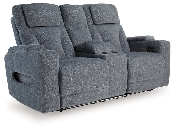 Studio Cave Power Reclining Loveseat with Console Ashley Furniture Loveseat  Fresh Start Furniture