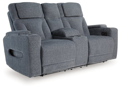 Studio Cave Power Reclining Loveseat with Console Ashley Furniture Loveseat  Fresh Start Furniture