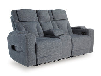 Studio Cave Power Reclining Loveseat with Console Ashley Furniture Loveseat  Fresh Start Furniture